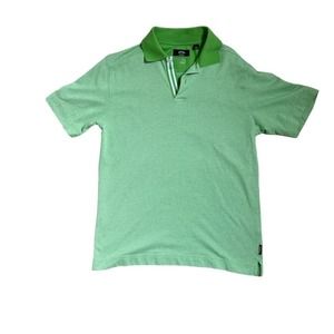 Callaway Golf X series C tech Polo size L Large Green Quick Dry Moisture Wicking